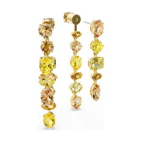Swarovski Gema korvakorut, keltakullattu ja eriväriset kristallit, 5718073