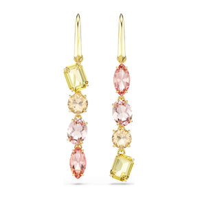 Swarovski Gema korvakorut, keltakullattu ja eriväriset kristallit, 5737454