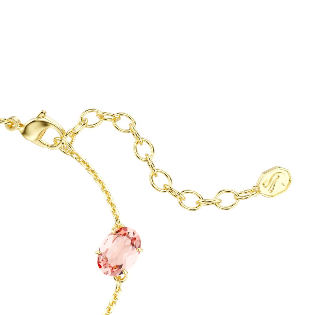 Swarovski Gema rannekoru, keltakullattu ja eriväriset kristallit, 5737442