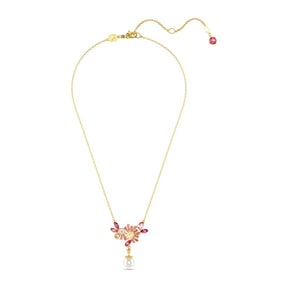 Swarovski Gema riipus, keltakullanväri ja vaaleanpunaiset kristallit, 5688490