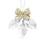 Swarovski Holiday Magic Holly Leaves Ornament, joulukoriste