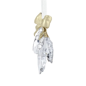 Swarovski Holiday Magic Holly Leaves Ornament, joulukoriste
