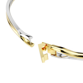 Swarovski Hyperbola Choker kaulakoru, keltakullanväri ja vaalea metalli kirkkailla kristalleilla, 5702409
