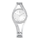 Swarovski Hyperbola bangle rannekello, hopeanväri ja kirkkaat kristallit, 5689432