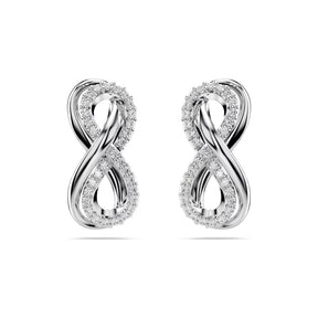 Infinity earrings swarovski online