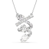 Swarovski Hyperbola riipus, vaalea metalli ja kirkkaat kristallit 5698547