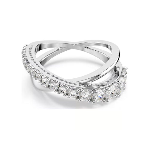 Swarovski Hyperbola Ring, White Zircons