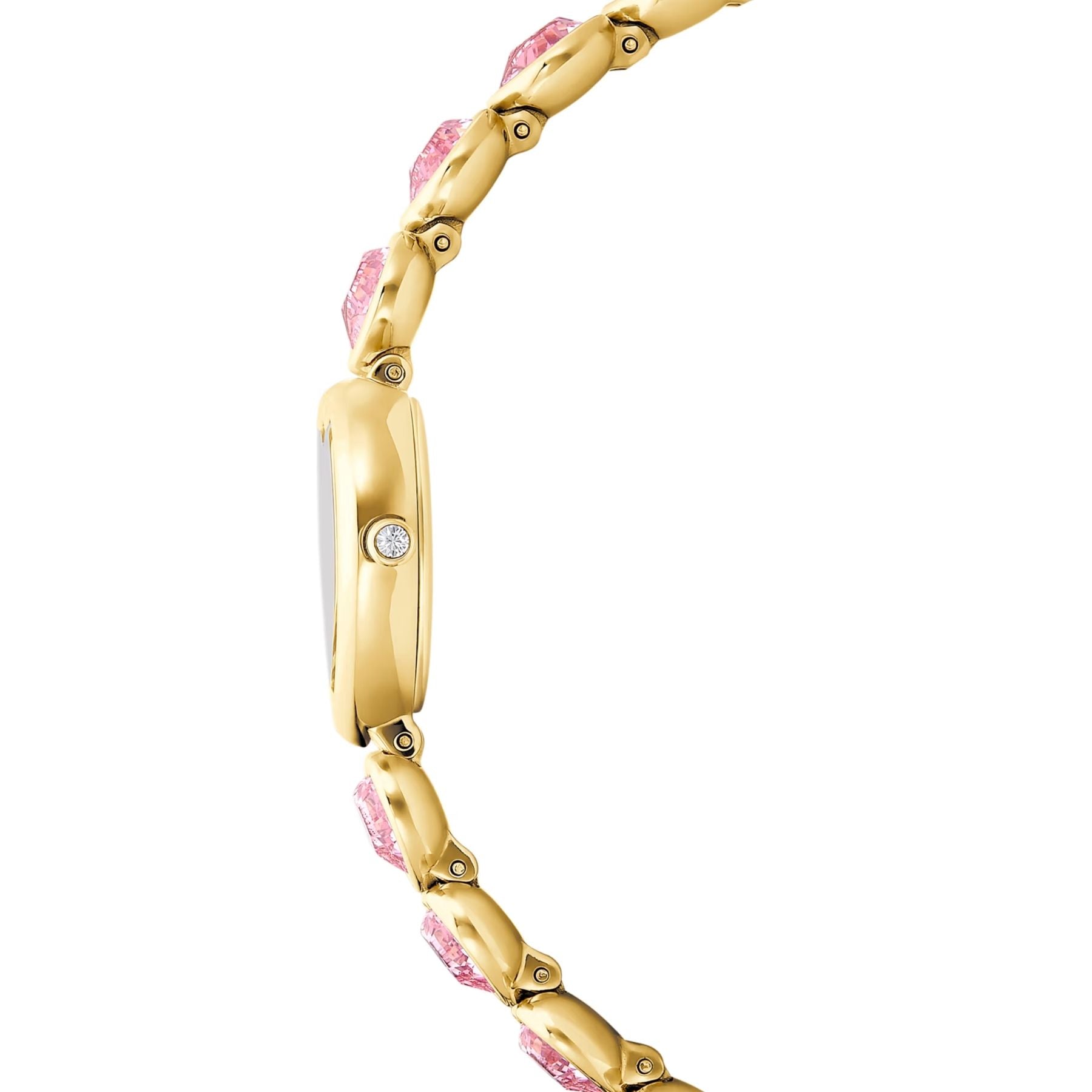 Swarovski Idyllia Heart rannekello, kullansävy ja sydänkristalliranneke, 5741519