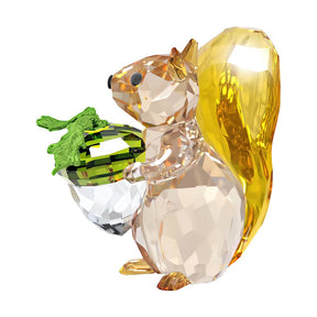 Swarovski Idyllia Squirrel and Acorn -kristallikoriste 5683617