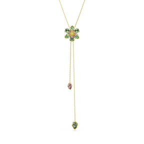 Swarovski Idyllia Y riipus, keltakullattu ja eri väriset kristallit, 5717158