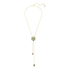 Swarovski Idyllia Y riipus, keltakullattu ja eri väriset kristallit, 5717158