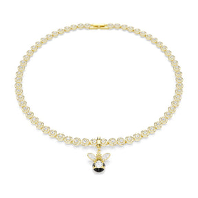 Swarovski Idyllia charm, keltakullattu ja eriväriset kristallit, 5743132