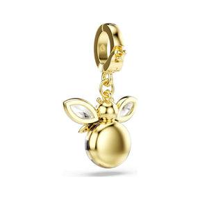 Swarovski Idyllia charm, keltakullattu ja eriväriset kristallit, 5743132