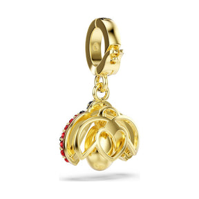 Swarovski Idyllia charm, keltakullattu ja eriväriset kristallit, 5743138