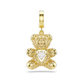 Swarovski Idyllia charm, keltakullattu ja kullansävyiset kristallit, 5743147