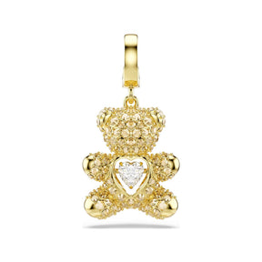 Swarovski Idyllia charm, keltakullattu ja kullansävyiset kristallit, 5743147