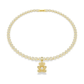Swarovski Idyllia charm, keltakullattu ja kullansävyiset kristallit, 5743147