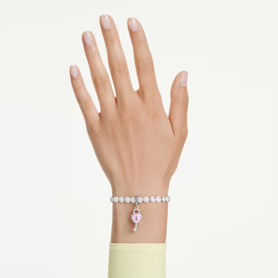 Swarovski Idyllia charm, kirkkaat zirkonit, 5742957
