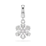 Swarovski Idyllia hela, vaalea metalli ja kirkkaat kristallit sekä zirkonia, 5755513