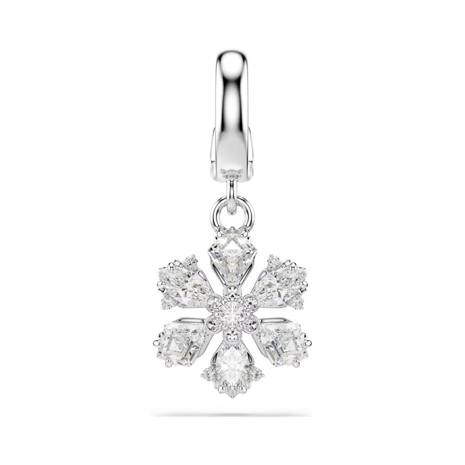 Swarovski Idyllia hela, vaalea metalli ja kirkkaat kristallit sekä zirkonia, 5755513