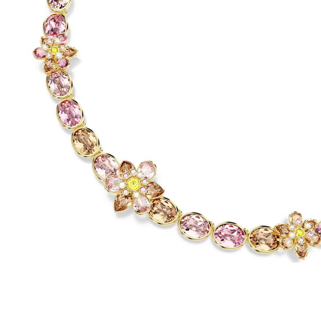 Swarovski Idyllia kaulakoru, keltakullanväri ja eri väriset kristallit, 5732385