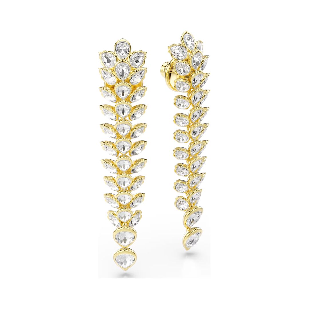 Swarovski Idyllia korvakorut, keltakullanväri ja kirkkaat kristallit, 5723138