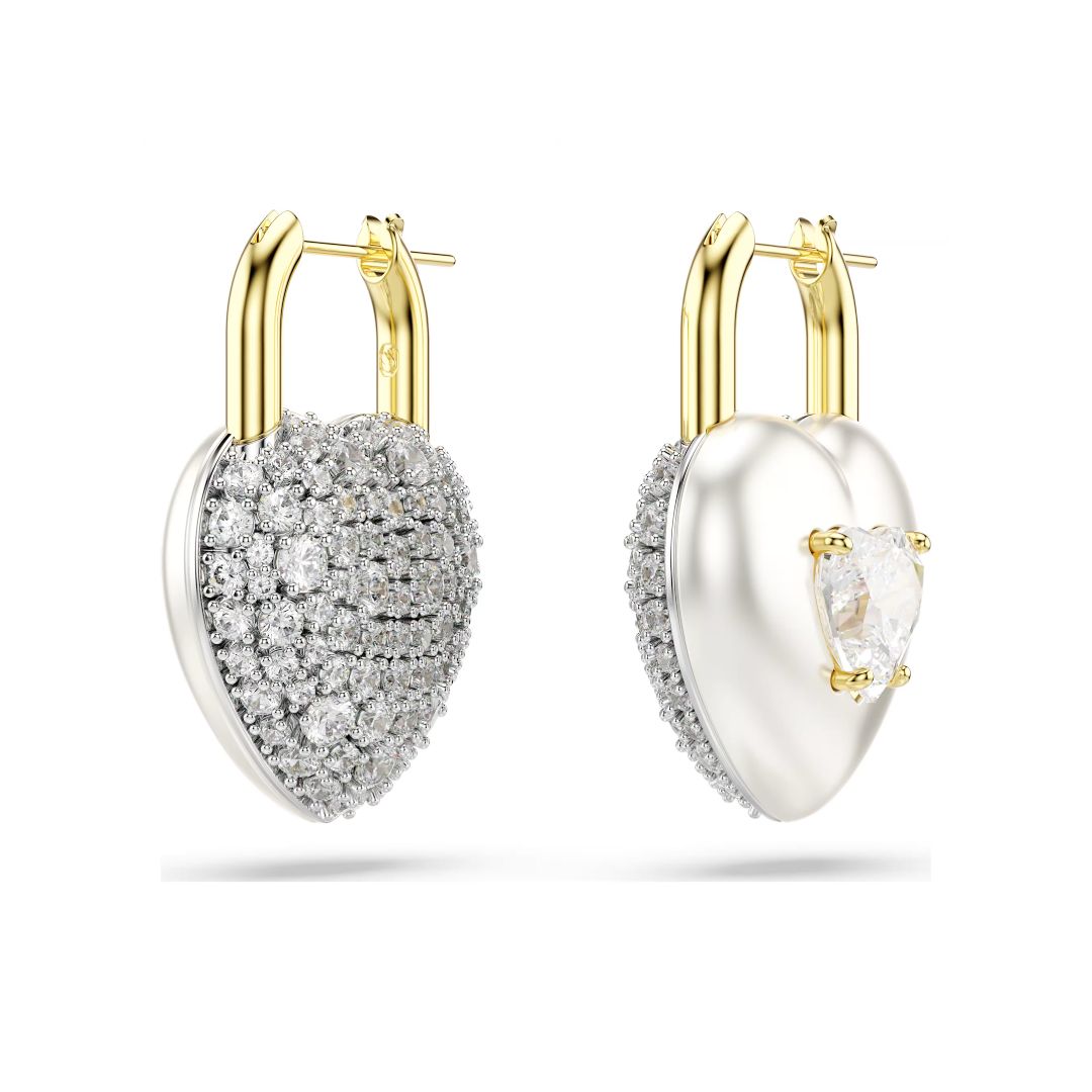 Swarovski Idyllia korvakorut, keltakullattu ja kirkkaat zirkonit, 5737297