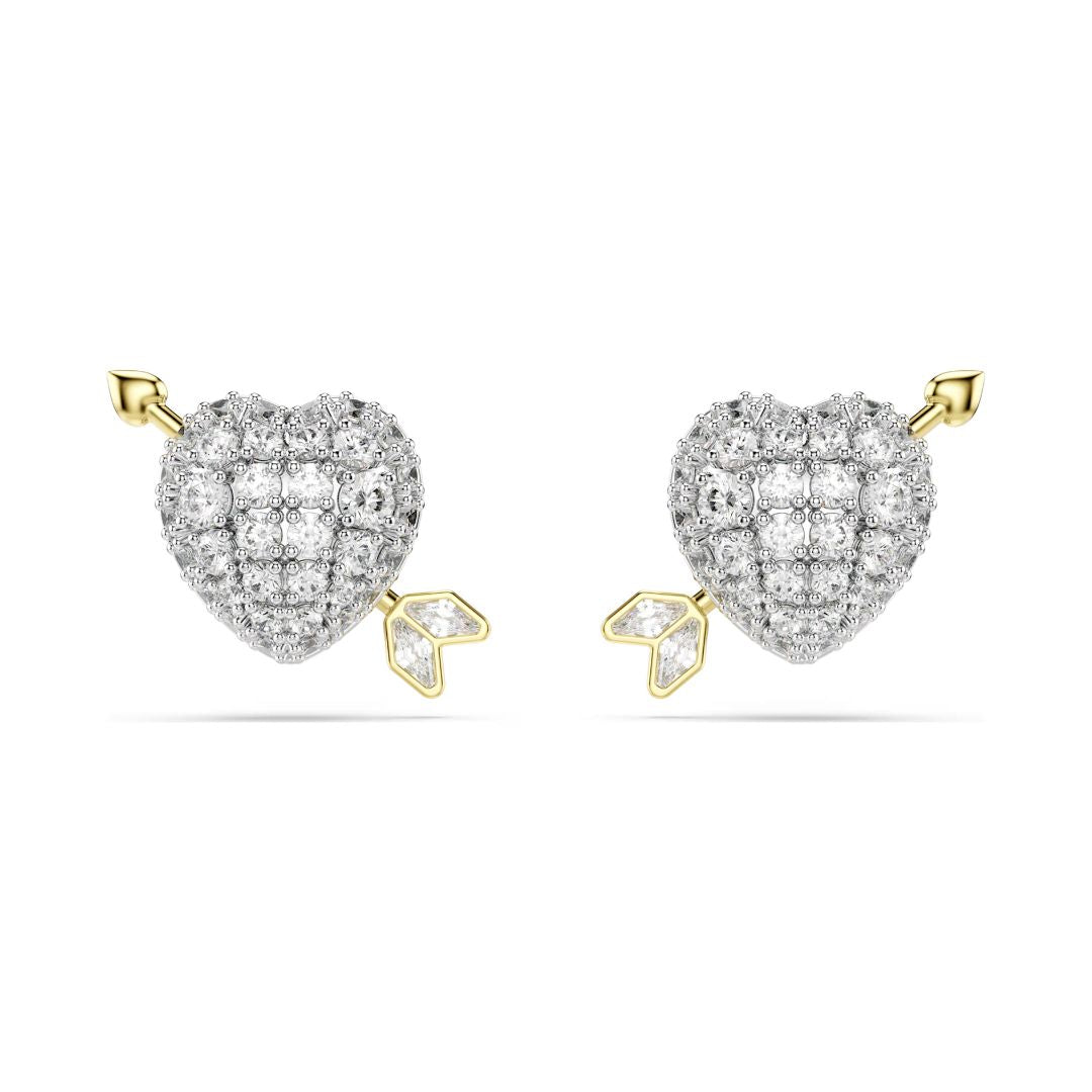 Swarovski Idyllia korvakorut, keltakullattu ja kirkkaat zirkonit, 5737298