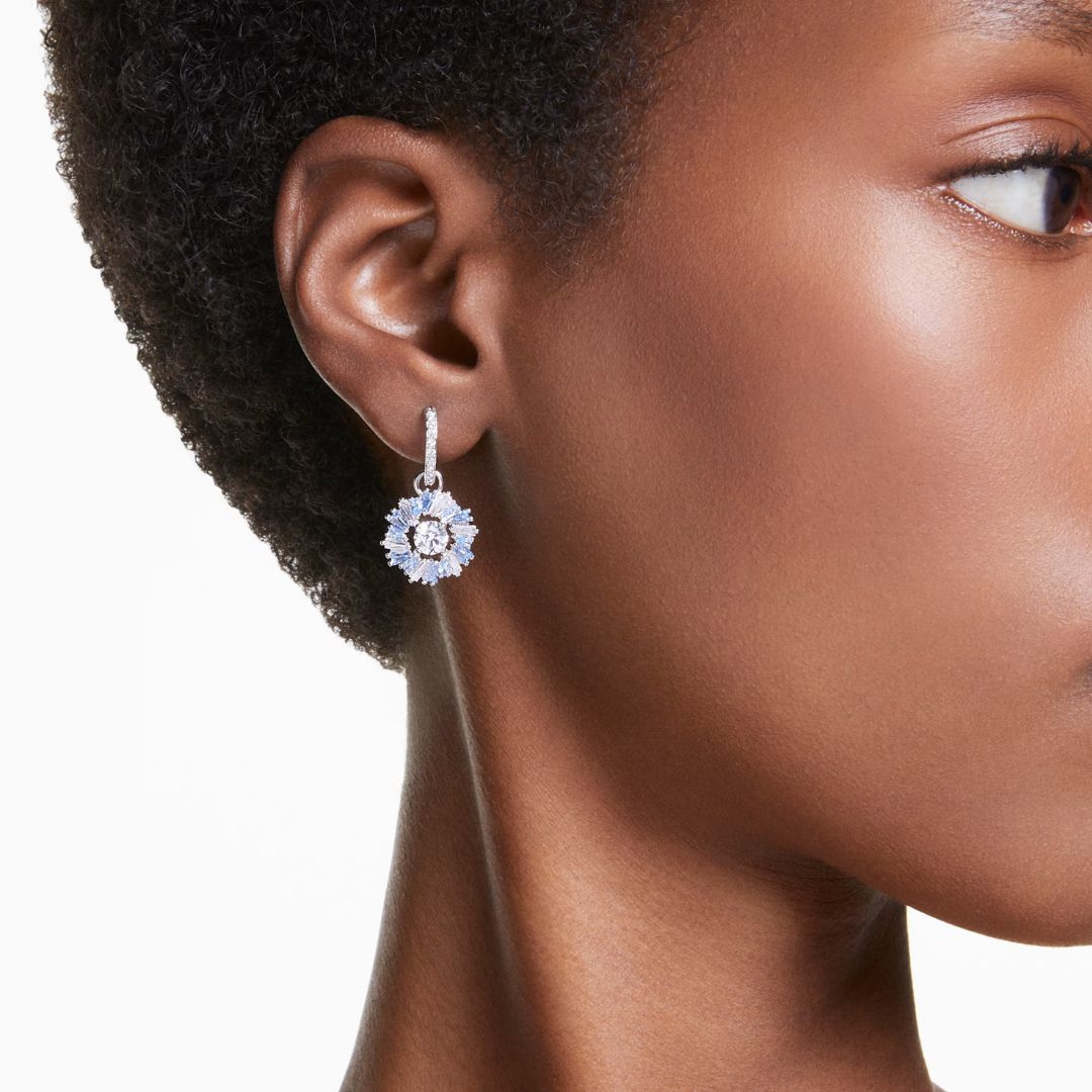 Swarovski Idyllia korvakorut, kirkkaat ja siniset kristallit, 5680016