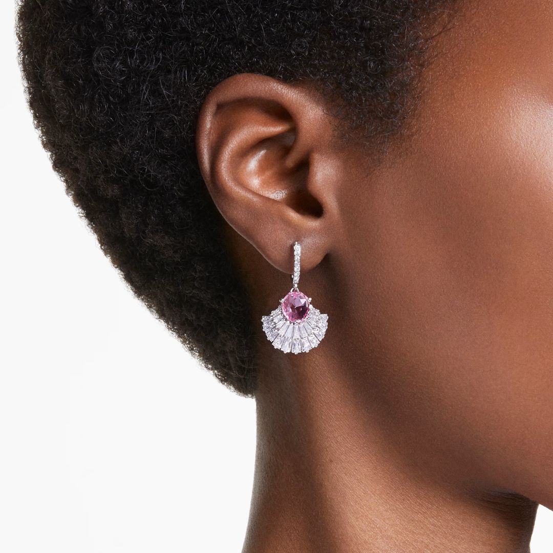 Swarovski Idyllia korvakorut, vaaleanpunaiset ja kirkkaat kristallit, 5680295