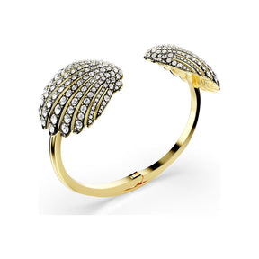 Swarovski Idyllia rannekoru, keltakullanväri ja kirkkaat kristallit