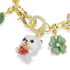Swarovski Idyllia rannekoru, keltakullattu, eriväriset kristallit ja zirkonit, 5742683