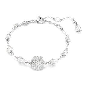 Swarovski Idyllia rannerengas, vaalea metalli ja kirkkaat kristallit, 5691485