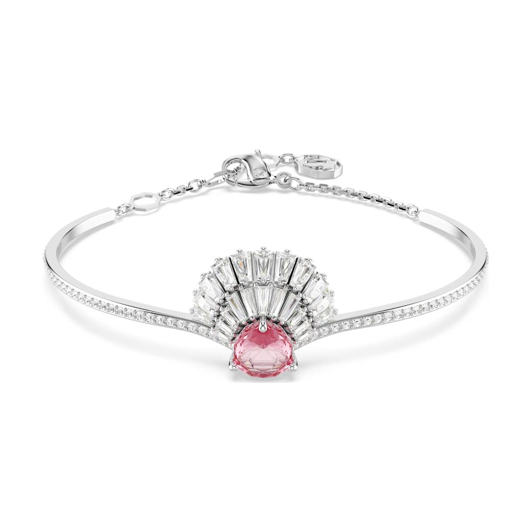 Swarovski Idyllia rannerengas, vaaleanpunainen ja kirkkaat kristallit, 5680298