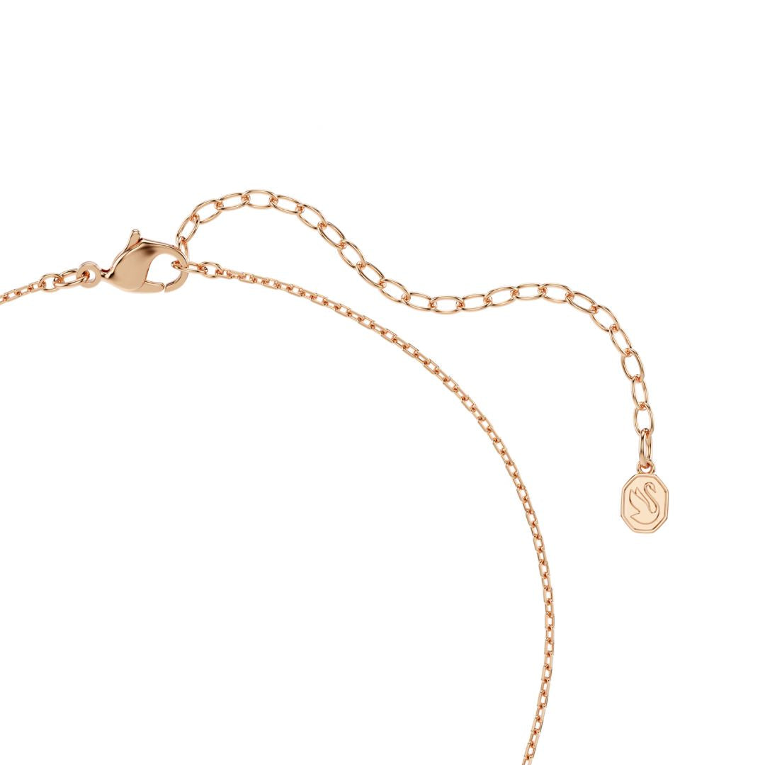 Swarovski Idyllia riipus ja korvakorut, setti, rosekullattu ja kirkkaat zirkonit, 5745580