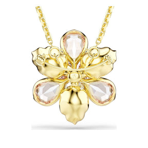 Swarovski Idyllia riipus ja rintakoru, keltakullanväri ja eriväriset kristallit 5735227