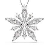 Swarovski Idyllia riipus ja rintakoru, vaalea metalli ja kirkkaat kristallit 5740116