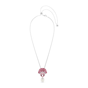 Swarovski Idyllia riipus, keltakullanväri ja vaaleanpunaiset kristallit, 5688620