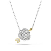 Swarovski Idyllia riipus, keltakullattu ja kirkkaat zirkonit, 5737291