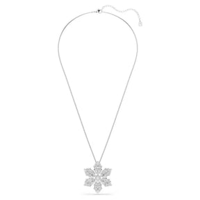 Swarovski Idyllia riipus/rintakoru, vaalea metalli ja kirkkaat kristallit, 5754685