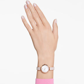 Swarovski Illumina rannekello, ruusukullanväri ja kirkkaat kristallit, 5671202