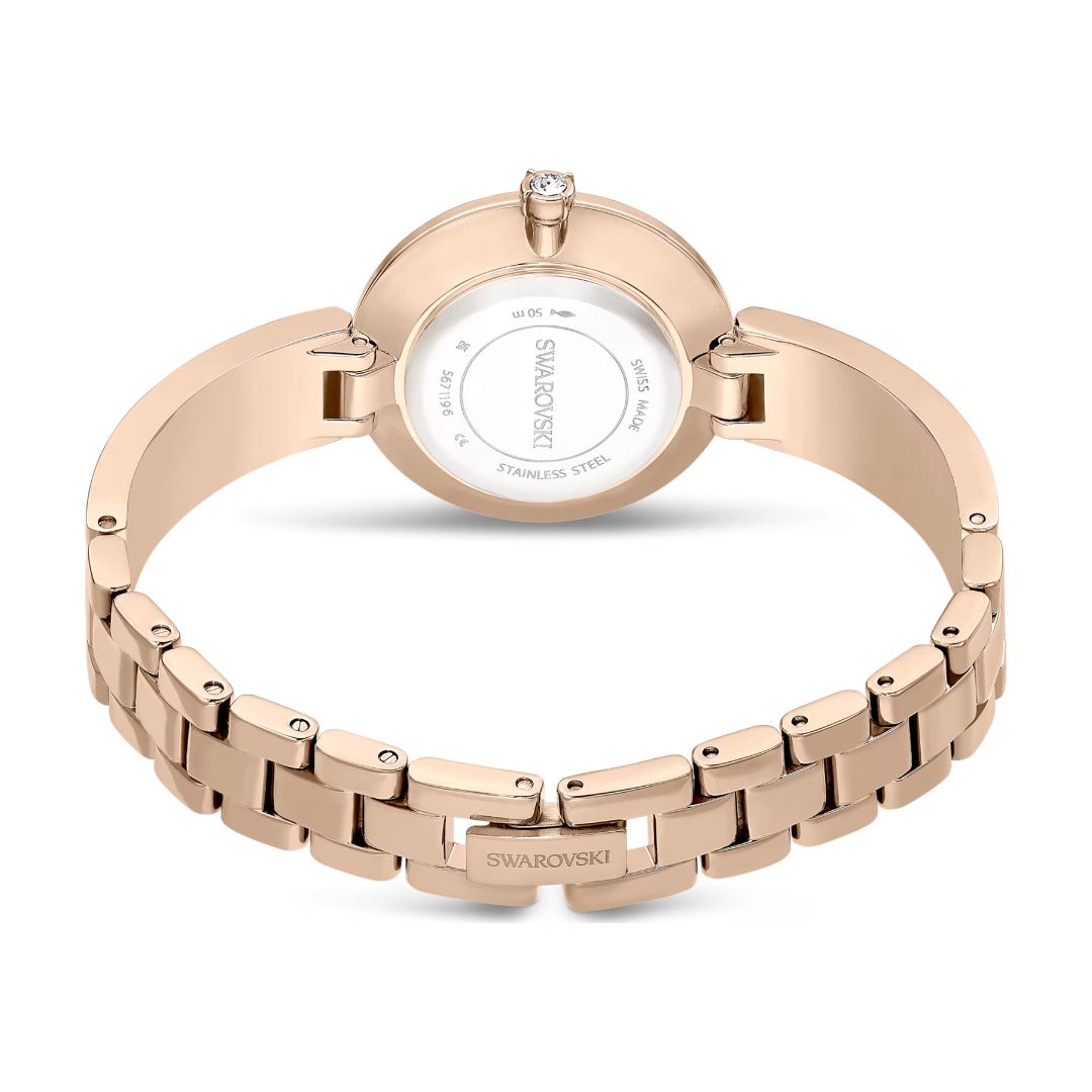 Swarovski Illumina rannekello, samppanjakullanväri ja kirkkaat kristallit, 5671196