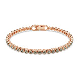 Swarovski Imber Emily Tennis rannekoru, ruusukullanväri ja harmaat kristallit, 5734240