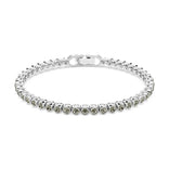 Swarovski Imber Emily Tennis rannekoru, vaalea metalli ja harmaat kristallit, 5734238