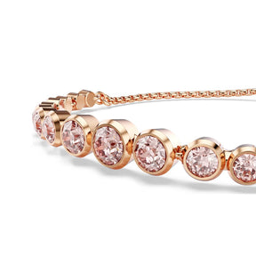 Swarovski Imber Tennis rannekoru, ruusukullanväri ja vaalenapunaiset kristallit, 5718204