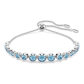 Swarovski Imber Tennis rannekoru, vaalea metalli ja siniset kristallit, 5719282