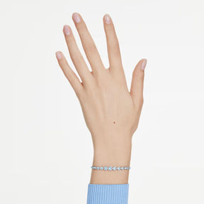 Swarovski Imber Tennis rannekoru, vaalea metalli ja siniset kristallit, 5719282
