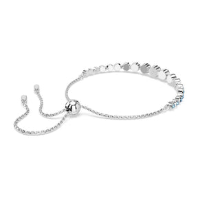 Swarovski Imber Tennis rannekoru, vaalea metalli ja siniset kristallit, 5719282