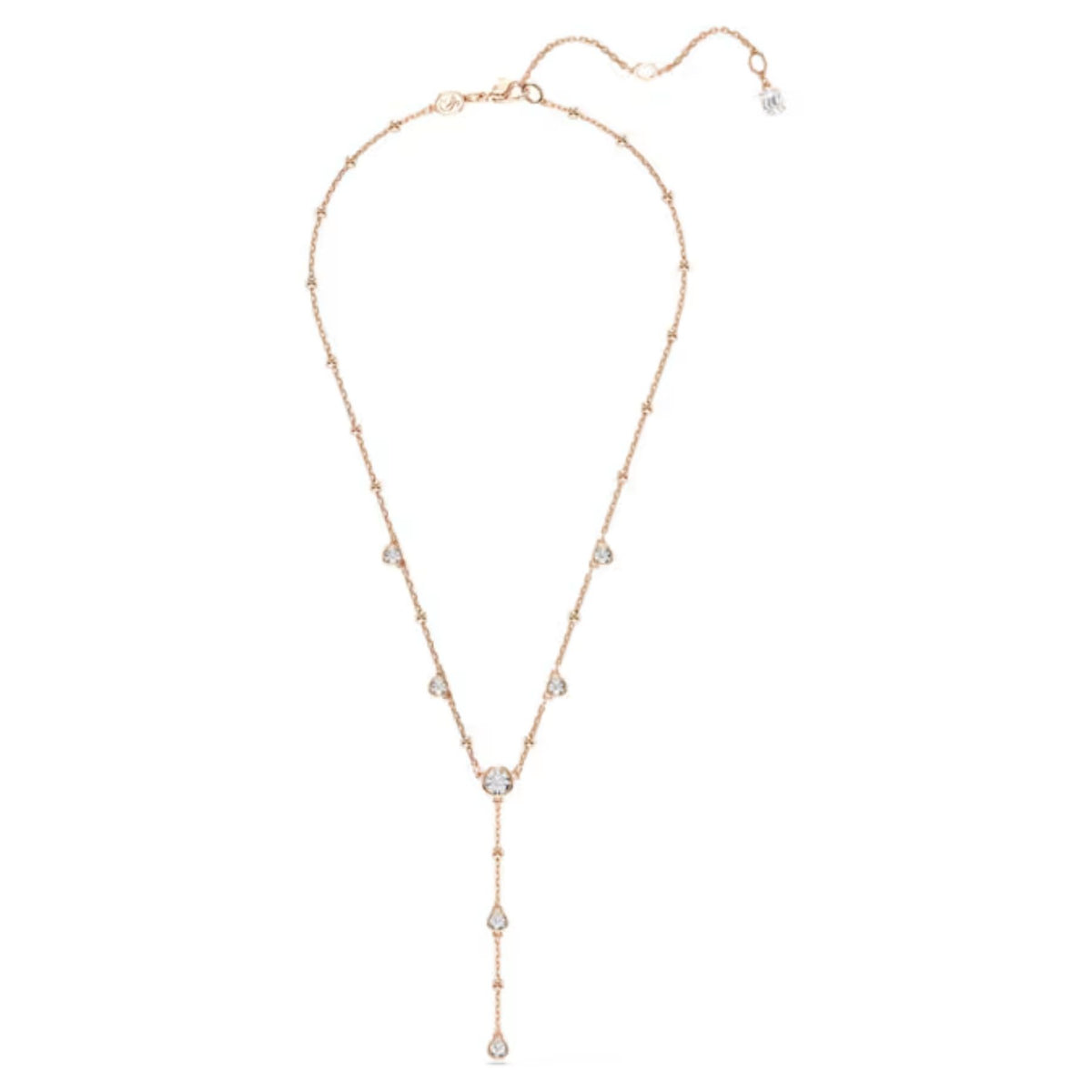 Swarovski Imber Y kaulakoru, rosekullattu, kirkkaat kristallit, 5763813