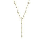 Swarovski Imber Y kaulakoru, keltakullattu ja kirkkaat kristallit, 5684510